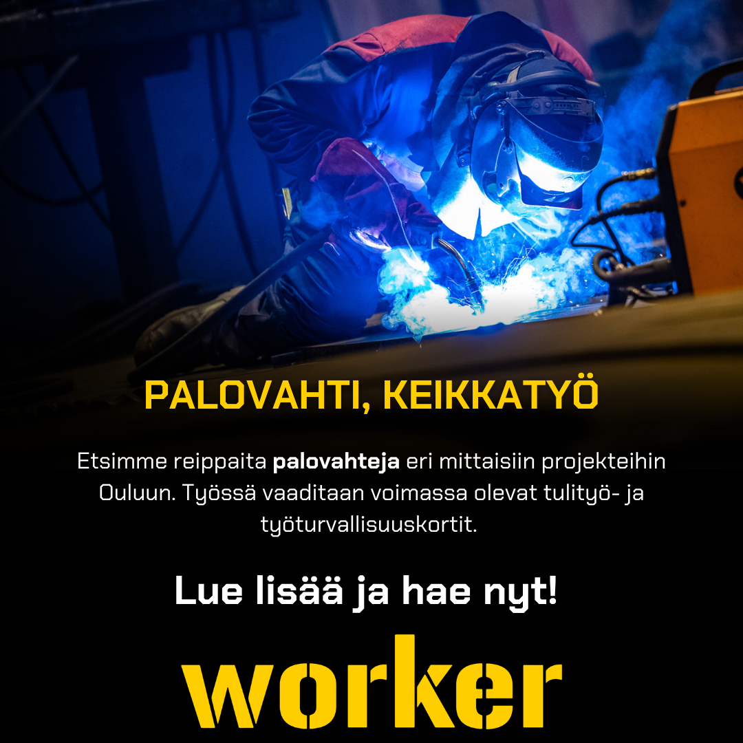 Palovahti, Keikkatyö